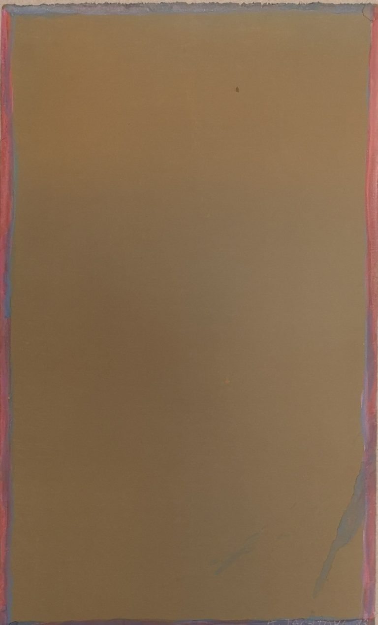 3. Aleksandra Jachtoma, Bez tytułu, 2013 r., gwasz, papier, 30 x 18 cm., syg. p.d.-min